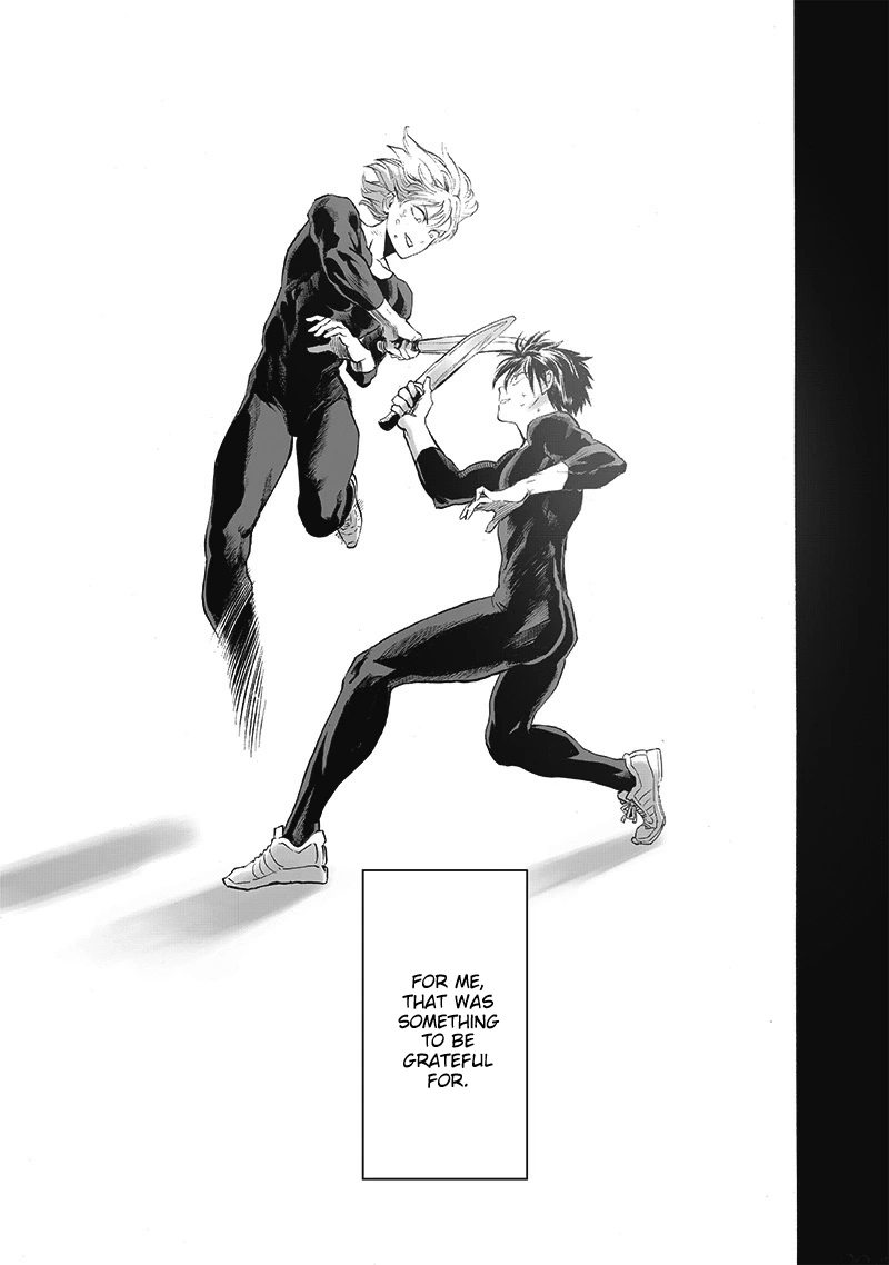 One Punch Man Manga Chapter 196 page 9 - Ninja Village scene