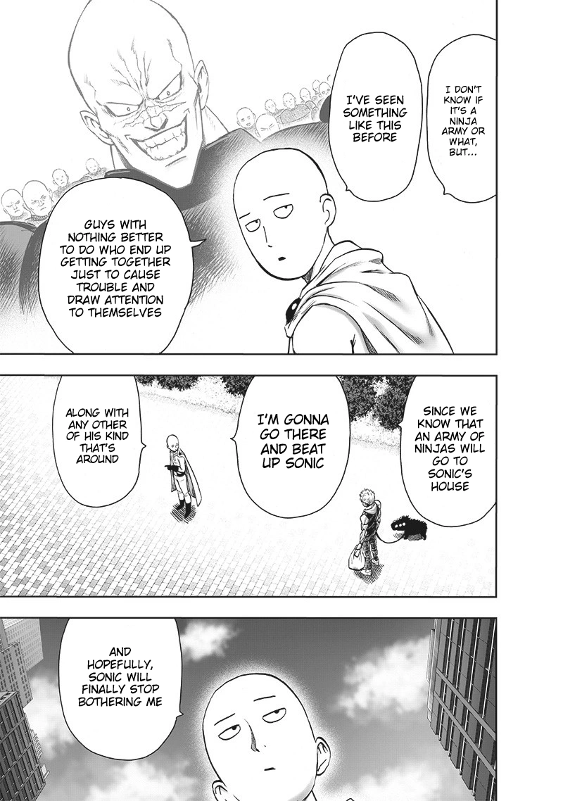 One Punch Man Manga Chapter 197 page 11 - Karma scene