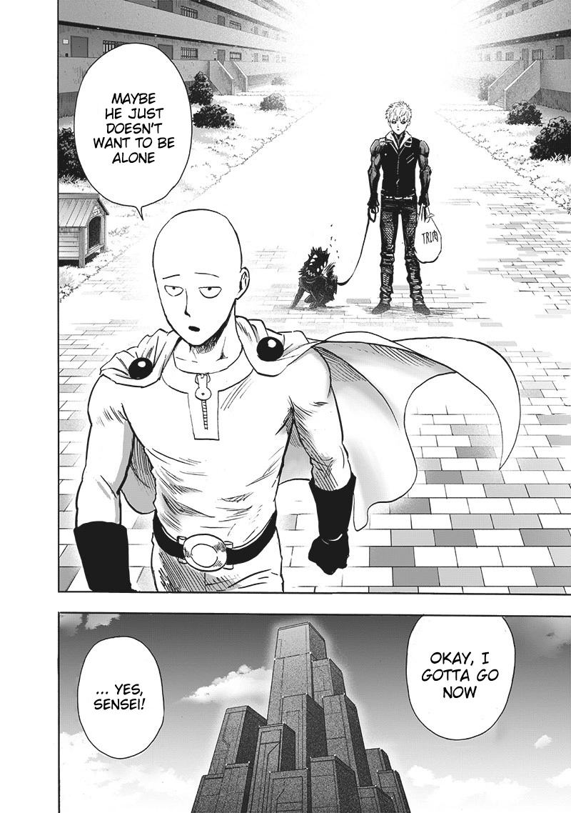 One Punch Man Manga Chapter 197 page 12 - Karma scene