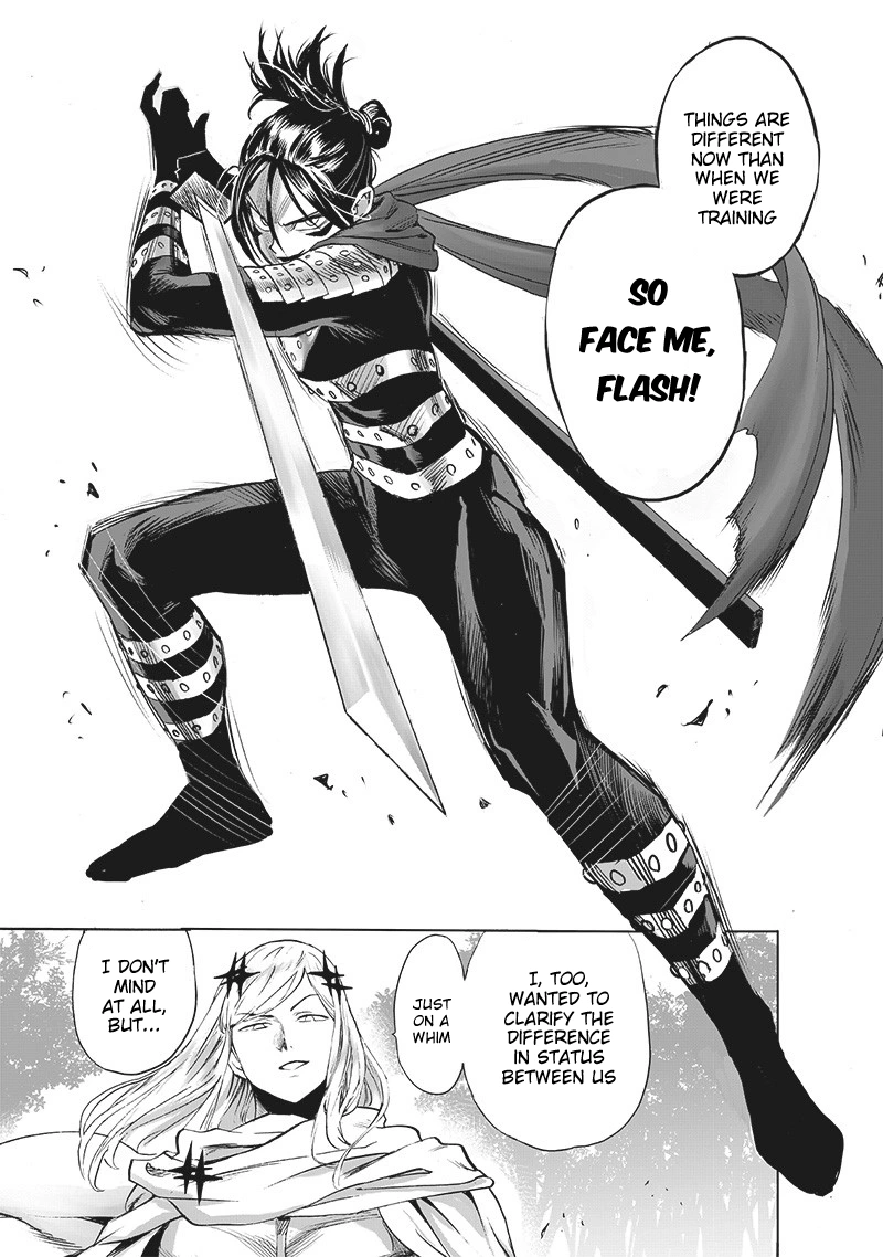 One Punch Man Manga Chapter 197 page 15 - Karma scene