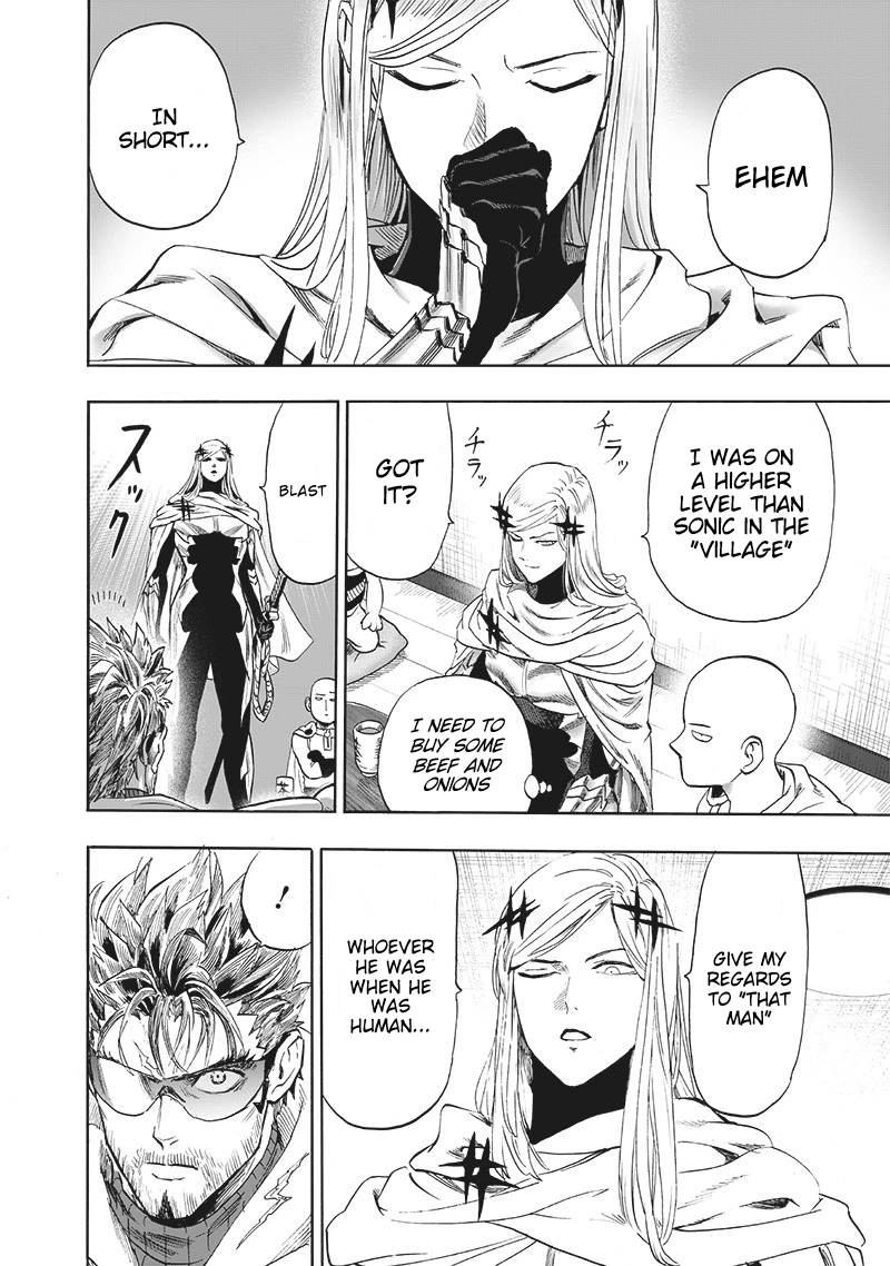 One Punch Man Manga Chapter 197 page 2 - Karma scene