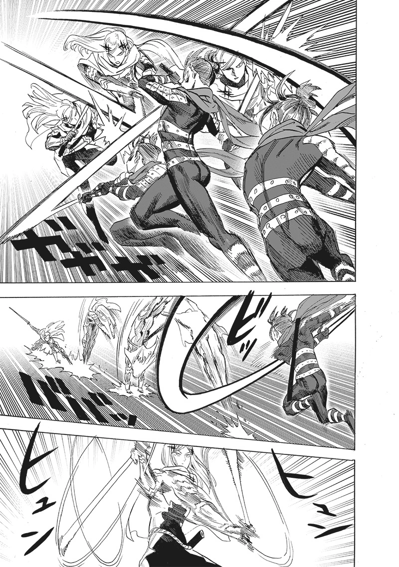 One Punch Man Manga Chapter 198 page 9 - The Way You Are Now scene