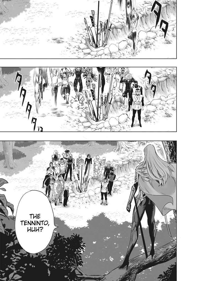 One Punch Man Manga Chapter 199 page 4 - Close Call scene