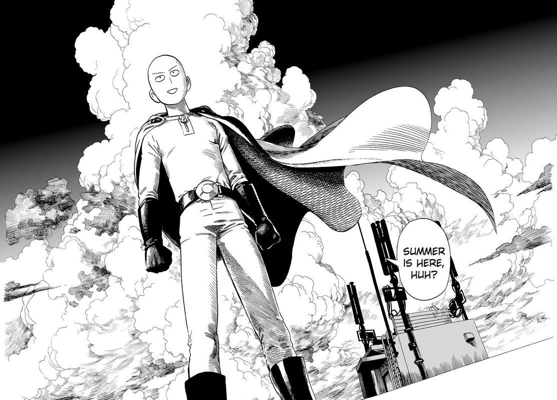 One Punch Man Manga Chapter 20.6 page 23 - Recollection Of A Summer | Volume 3 Extras scene