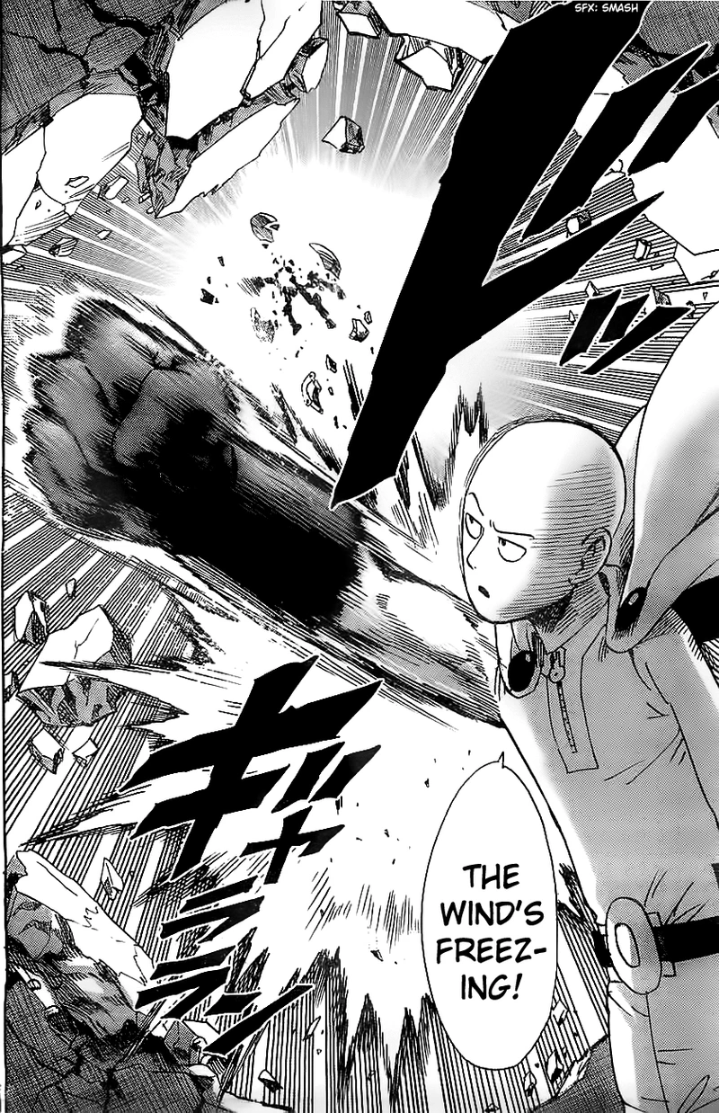One Punch Man Manga Chapter 20.7 page 25 - A New Wind Blows | Volume 3 Extras scene