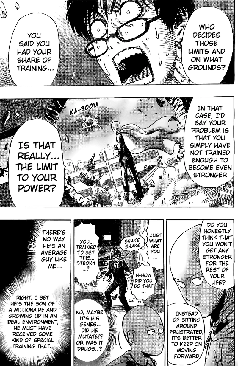 One Punch Man Manga Chapter 20.7 page 26 - A New Wind Blows | Volume 3 Extras scene