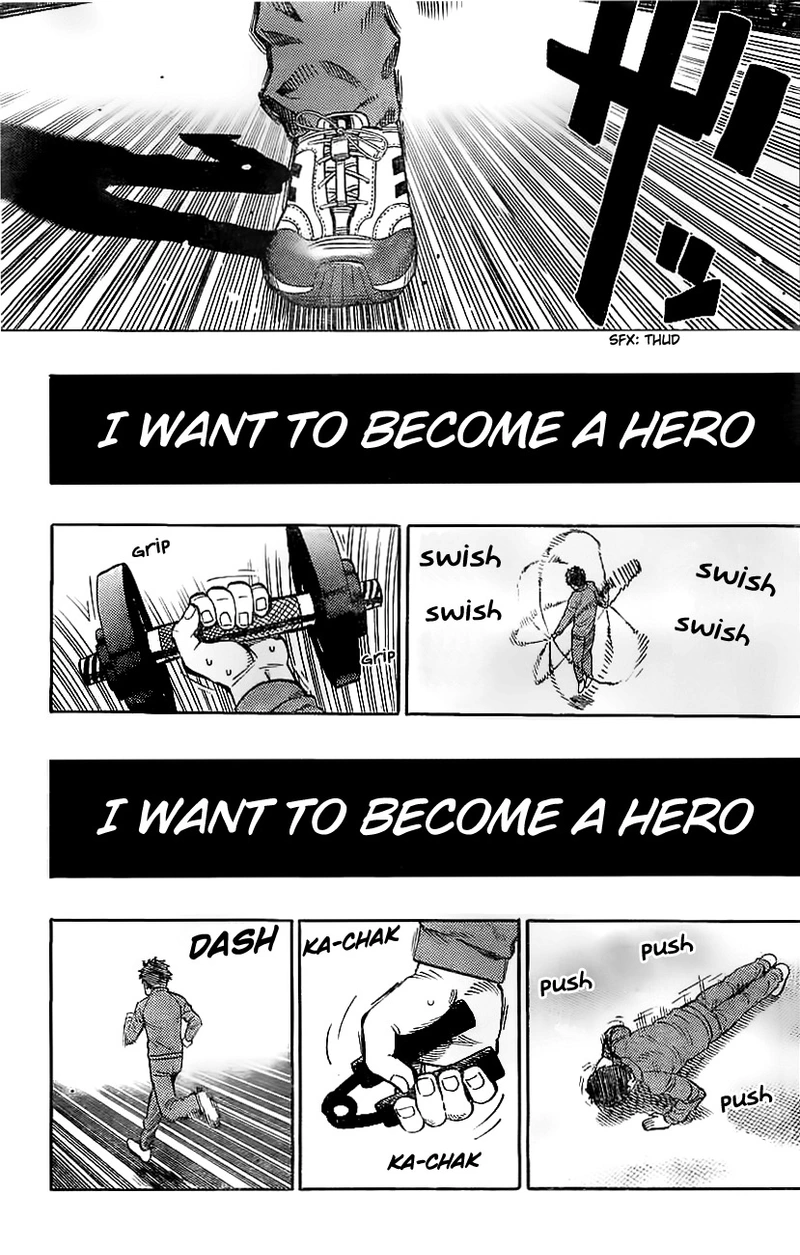 One Punch Man Manga Chapter 20.7 page 3 - A New Wind Blows | Volume 3 Extras scene