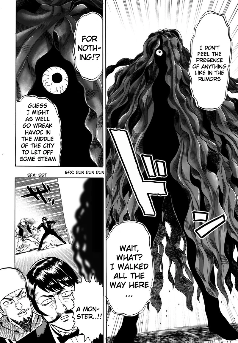 One Punch Man Manga Chapter 20 page 16 - Rumor scene
