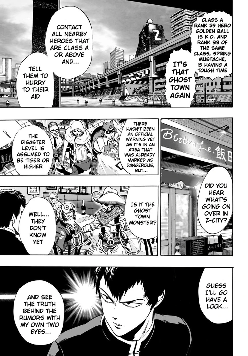 One Punch Man Manga Chapter 20 page 29 - Rumor scene