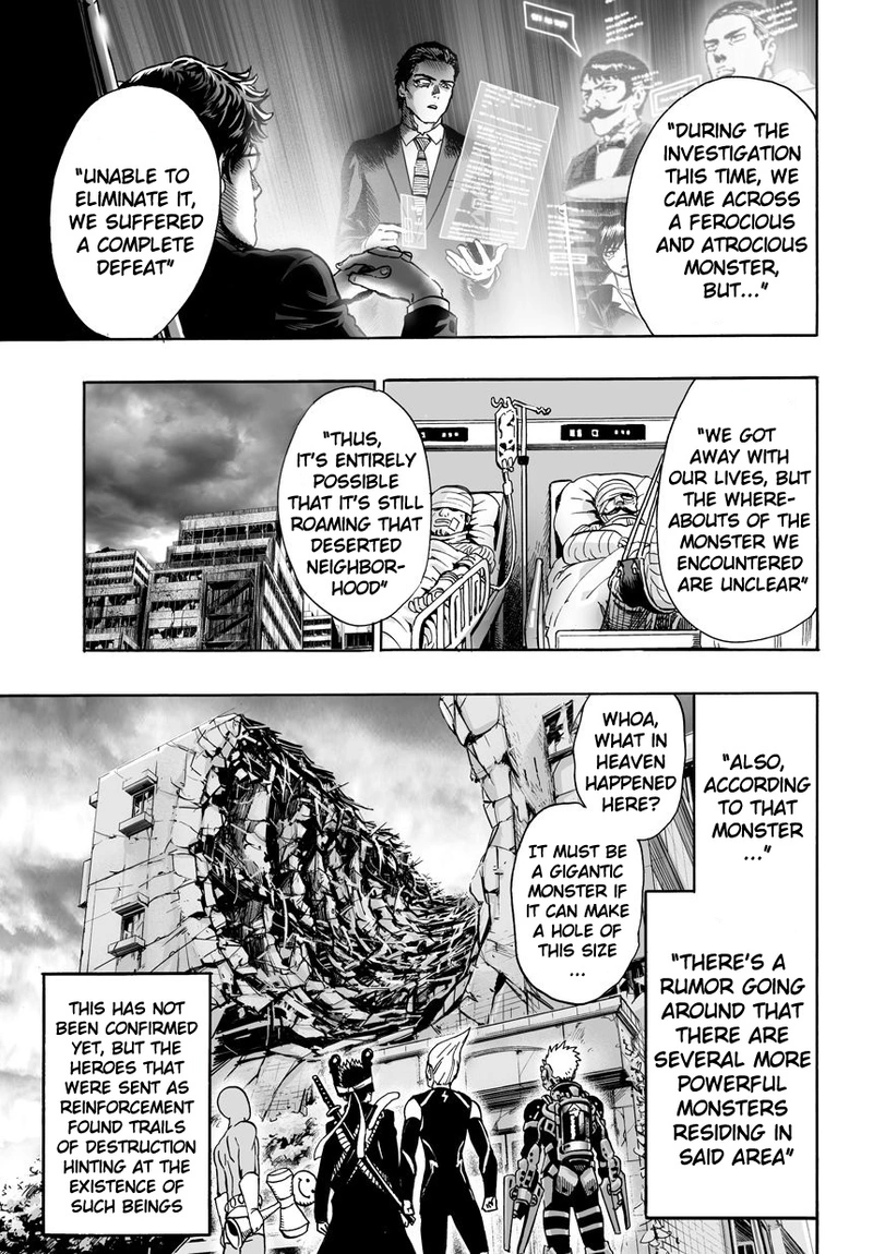 One Punch Man Manga Chapter 20 page 34 - Rumor scene