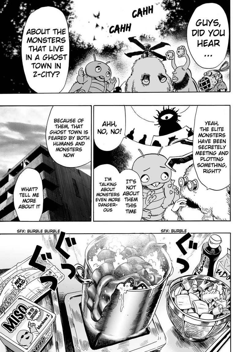 One Punch Man Manga Chapter 20 page 36 - Rumor scene