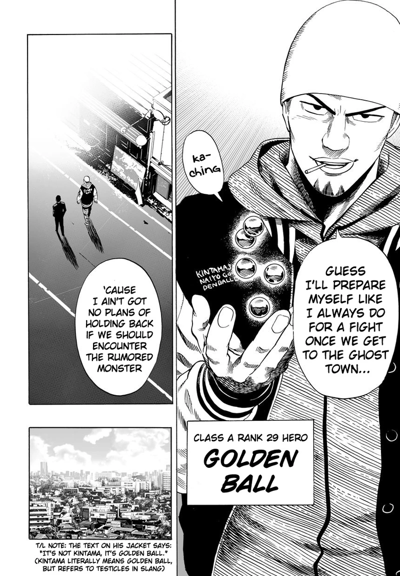 One Punch Man Manga Chapter 20 page 4 - Rumor scene