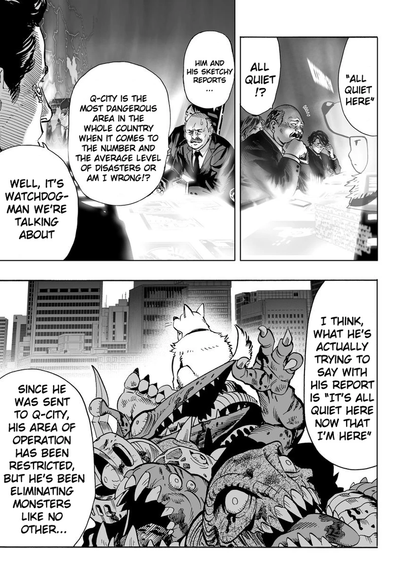 One Punch Man Manga Chapter 20 page 7 - Rumor scene