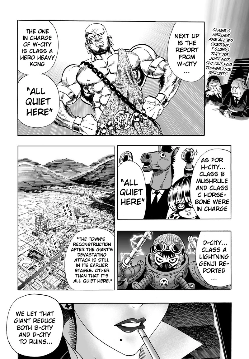 One Punch Man Manga Chapter 20 page 8 - Rumor scene