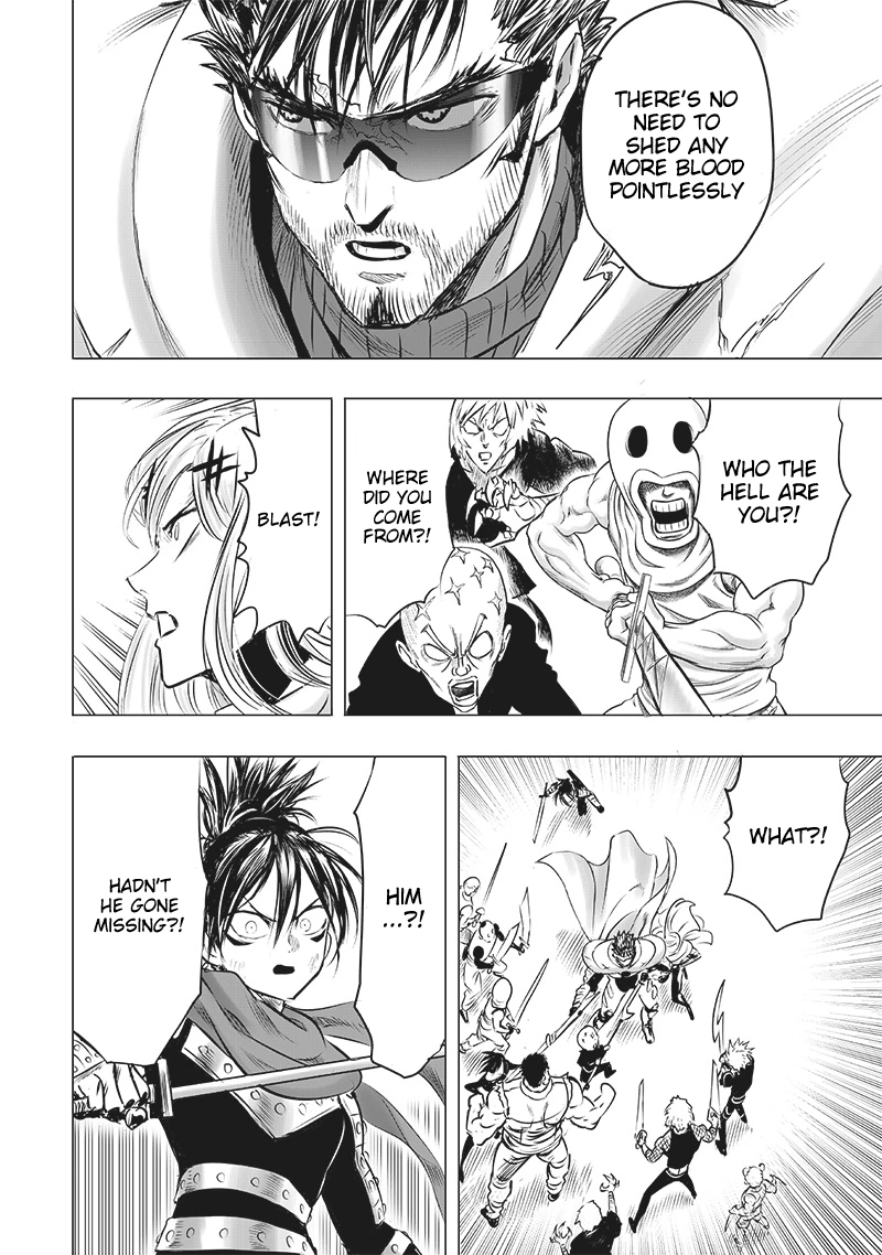 One Punch Man Manga Chapter 200 page 15 - Where Is It scene