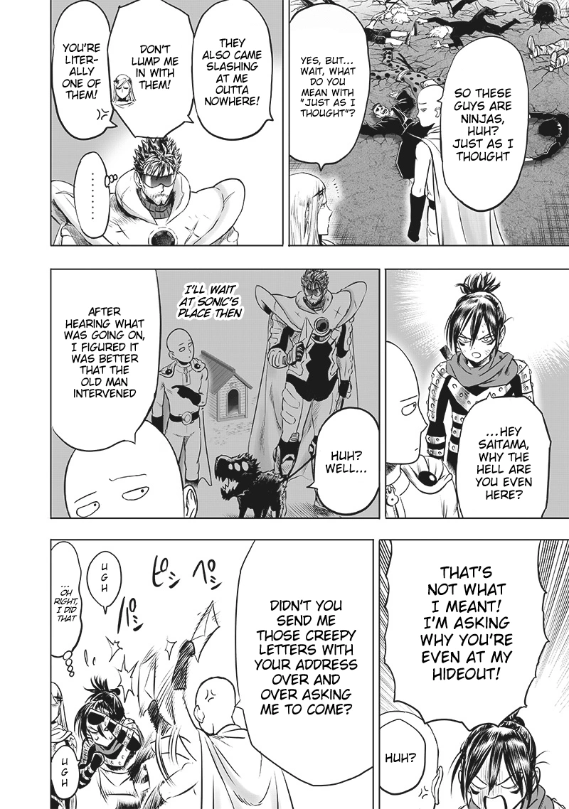 One Punch Man Manga Chapter 201 page 11 - Lights Out scene