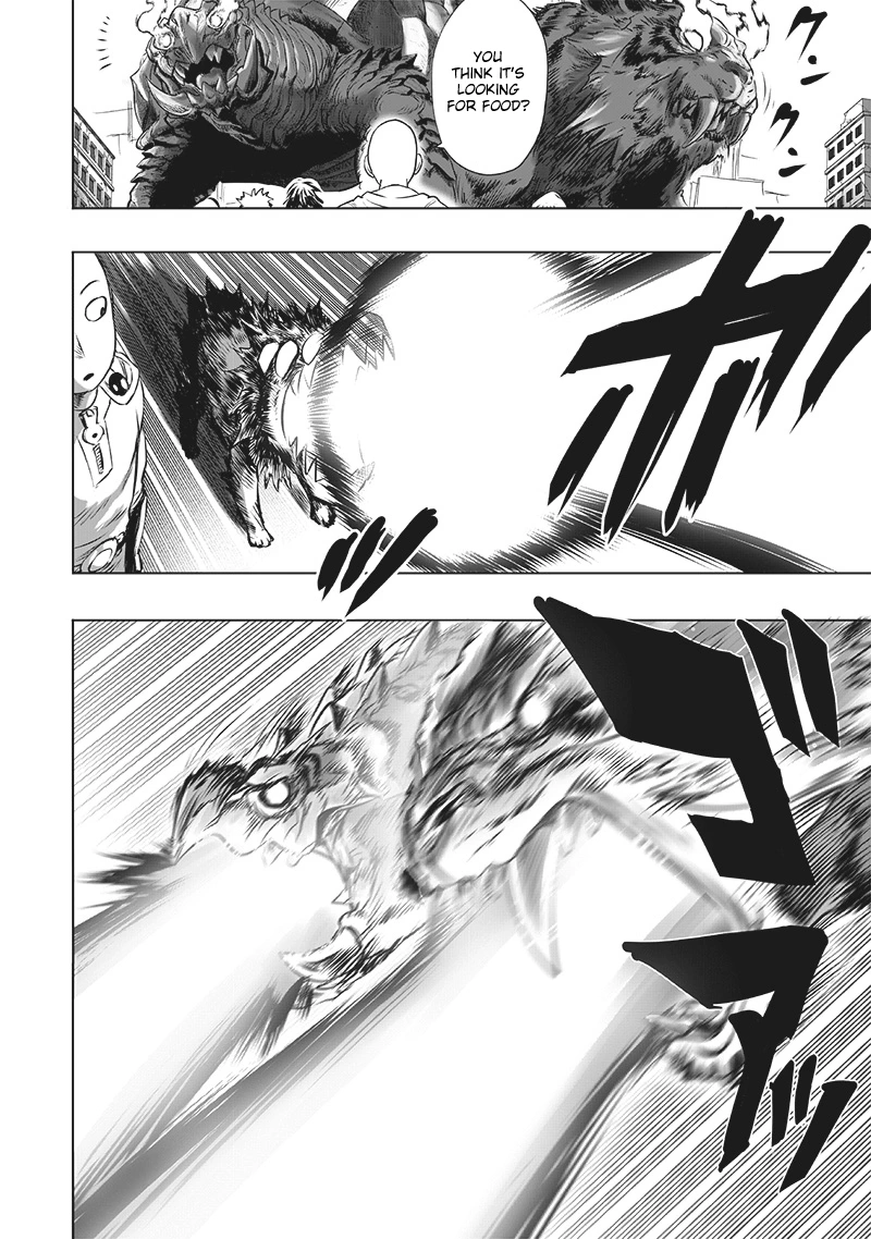 One Punch Man Manga Chapter 201 page 14 - Lights Out scene