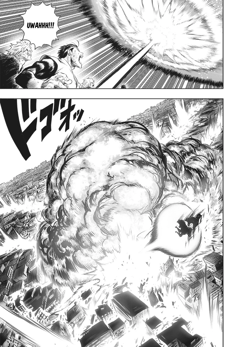 One Punch Man Manga Chapter 201 page 15 - Lights Out scene