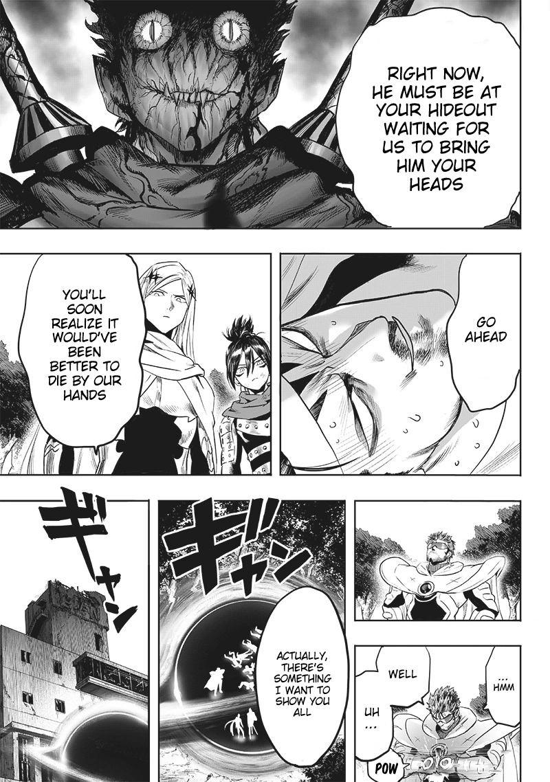 One Punch Man Manga Chapter 201 page 4 - Lights Out scene