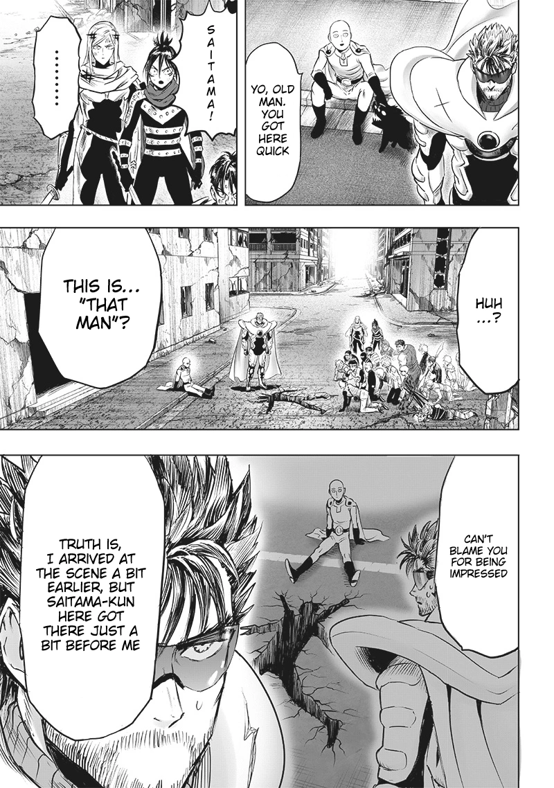 One Punch Man Manga Chapter 201 page 6 - Lights Out scene