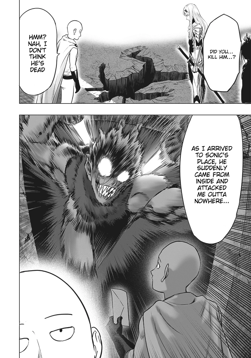 One Punch Man Manga Chapter 201 page 7 - Lights Out scene