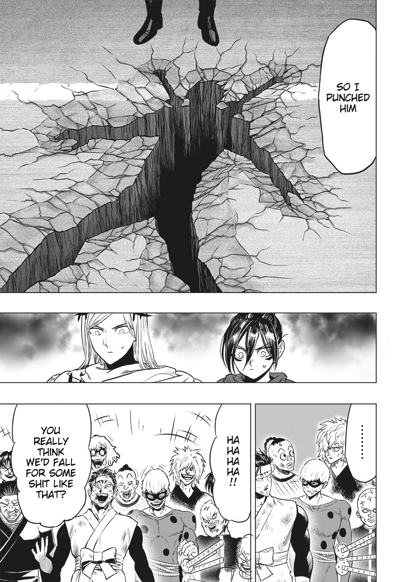 One Punch Man Manga Chapter 201 page 8 - Lights Out scene