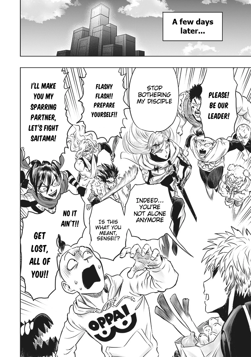 One Punch Man Manga Chapter 203 page 22 - Fever scene