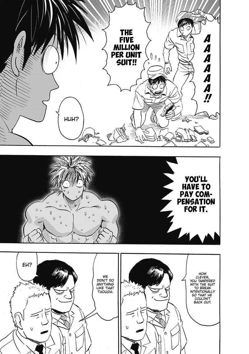 One Punch Man Manga Chapter 204 page 13 - Fully Recovered scene