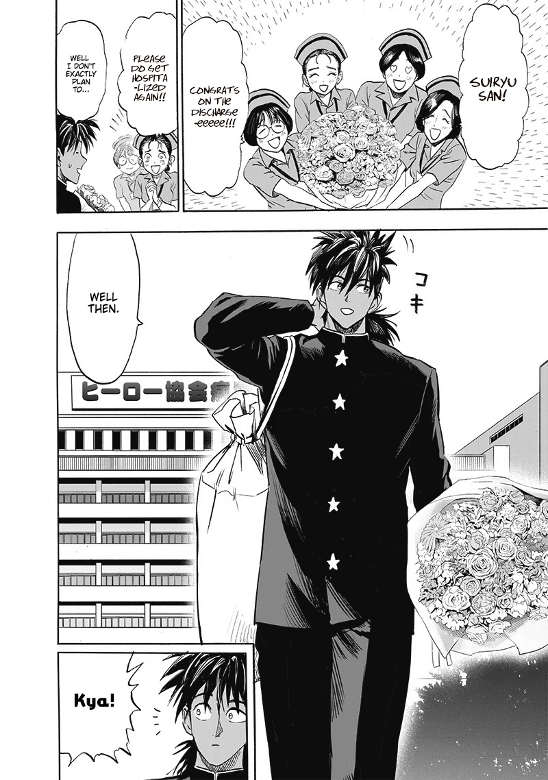 One Punch Man Manga Chapter 204 page 2 - Fully Recovered scene