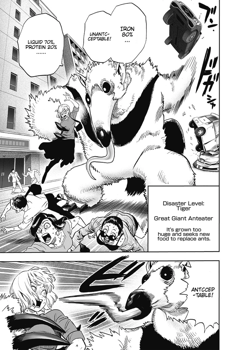 One Punch Man Manga Chapter 204 page 3 - Fully Recovered scene