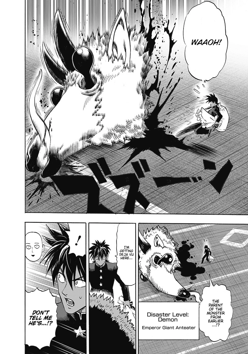 One Punch Man Manga Chapter 204 page 6 - Fully Recovered scene