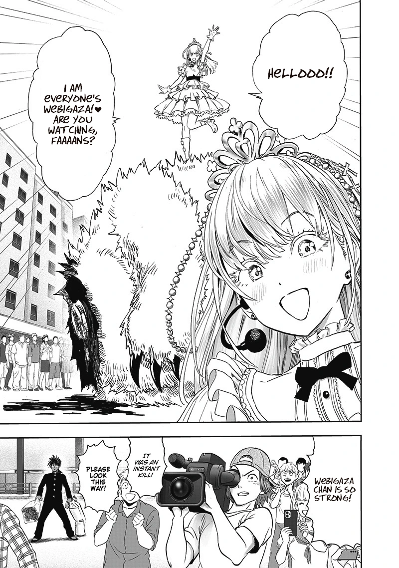 One Punch Man Manga Chapter 204 page 7 - Fully Recovered scene