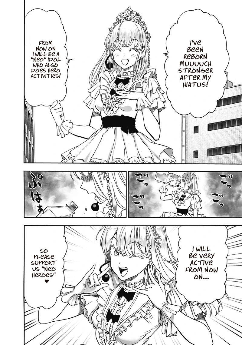 One Punch Man Manga Chapter 204 page 8 - Fully Recovered scene