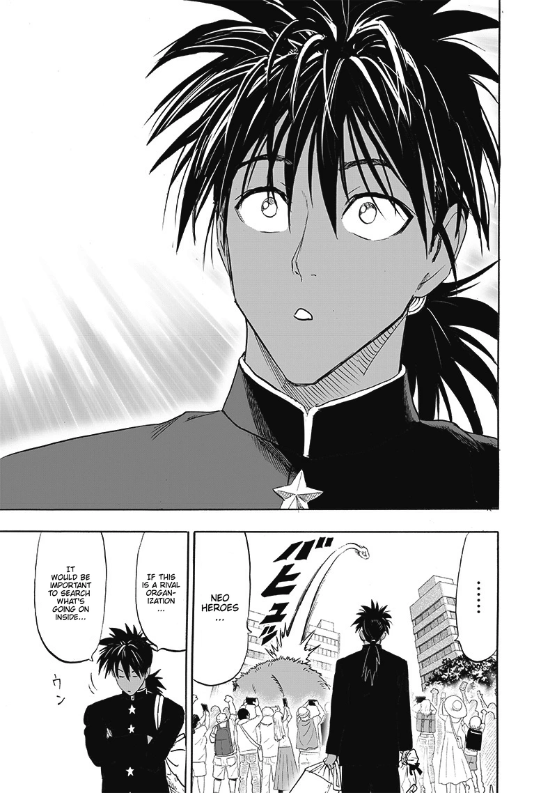 One Punch Man Manga Chapter 204 page 9 - Fully Recovered scene