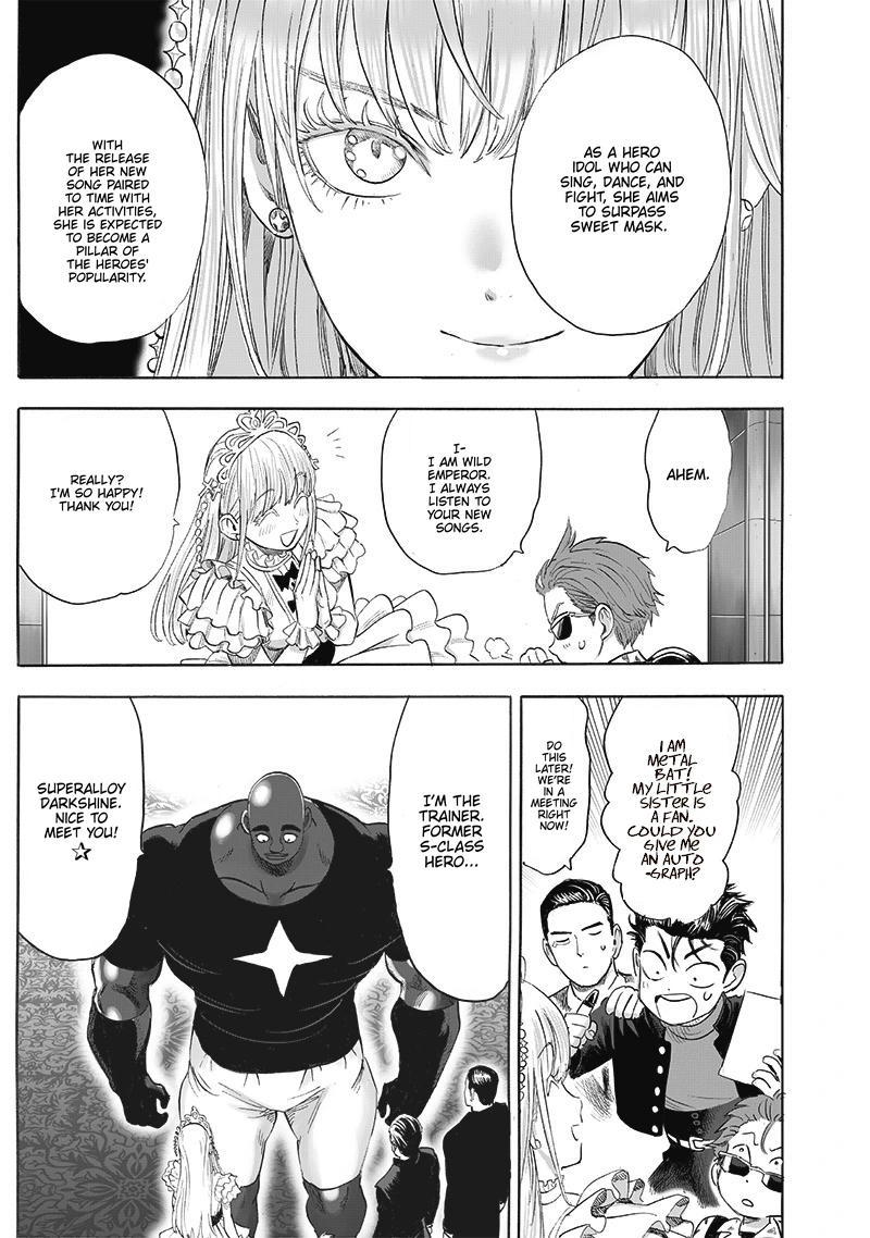 One Punch Man Manga Chapter 205 page 15 - Neo Leaders scene