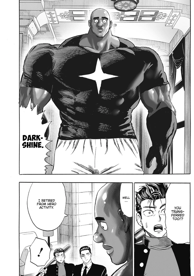 One Punch Man Manga Chapter 205 page 4 - Neo Leaders scene