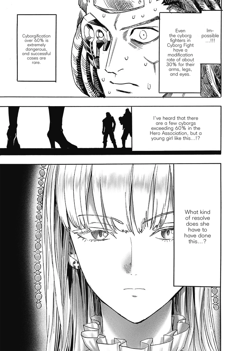 One Punch Man Manga Chapter 206 page 10 - Tough Guy scene