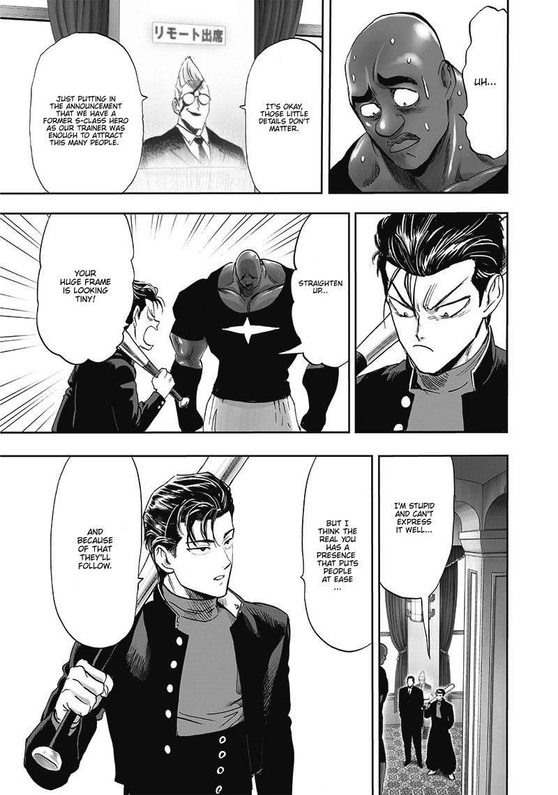 One Punch Man Manga Chapter 207 page 11 - Presence scene