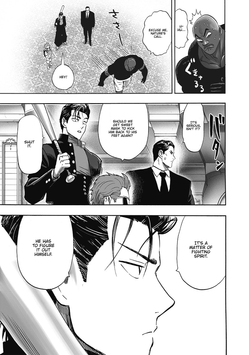 One Punch Man Manga Chapter 207 page 13 - Presence scene