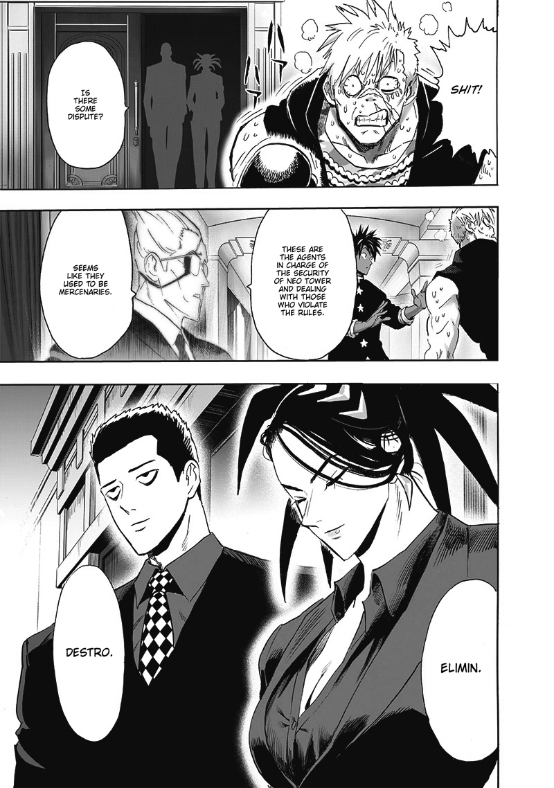 One Punch Man Manga Chapter 207 page 15 - Presence scene