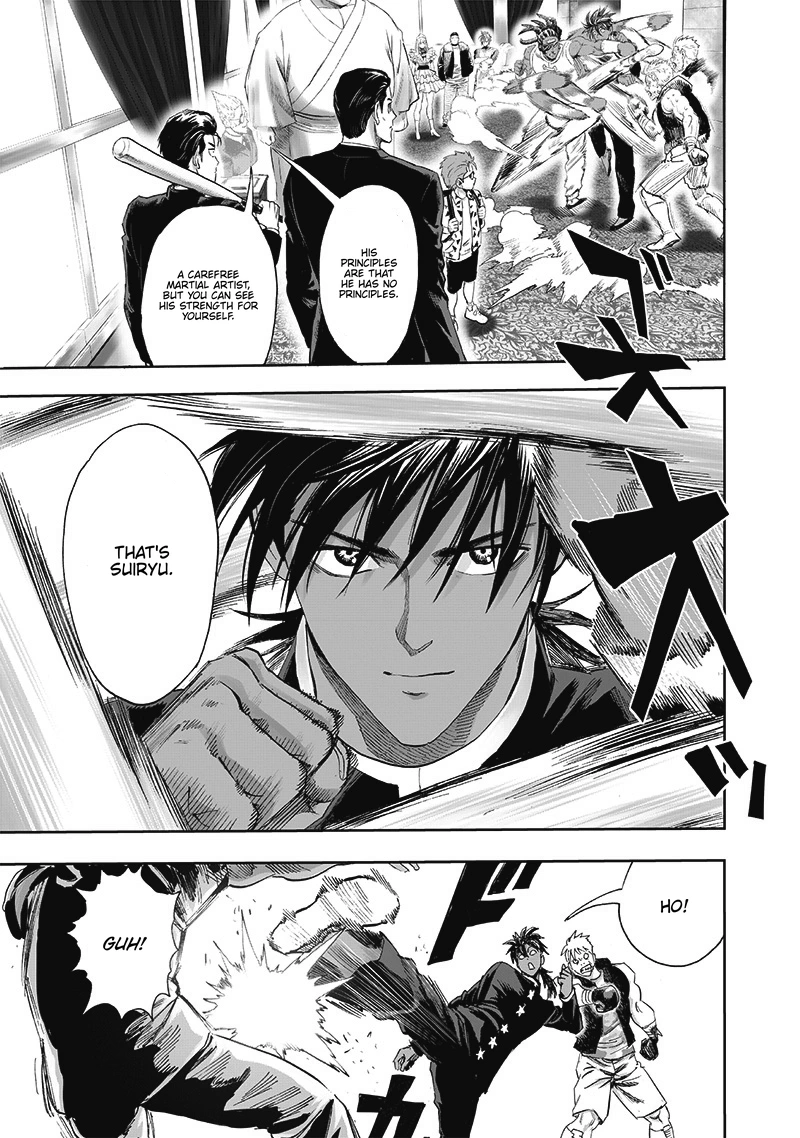 One Punch Man Manga Chapter 207 page 3 - Presence scene