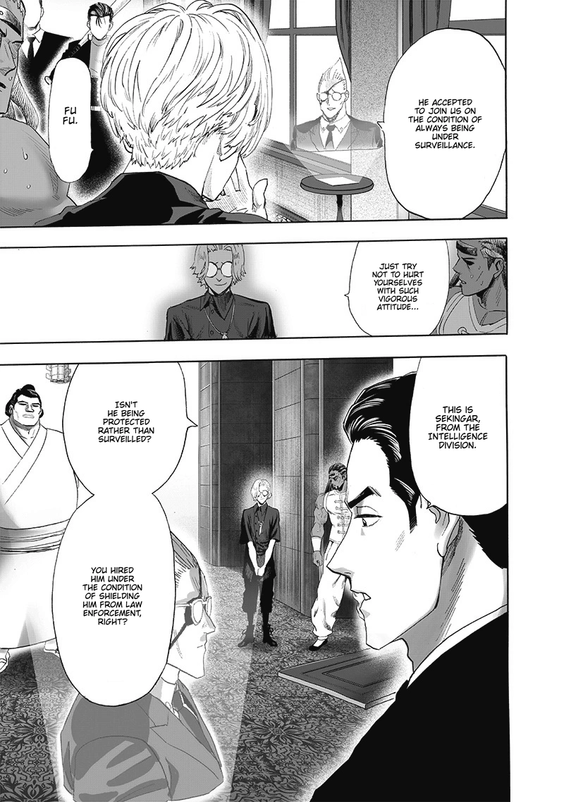 One Punch Man Manga Chapter 207 page 5 - Presence scene