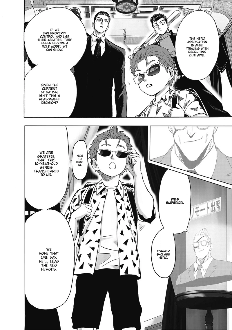 One Punch Man Manga Chapter 207 page 6 - Presence scene