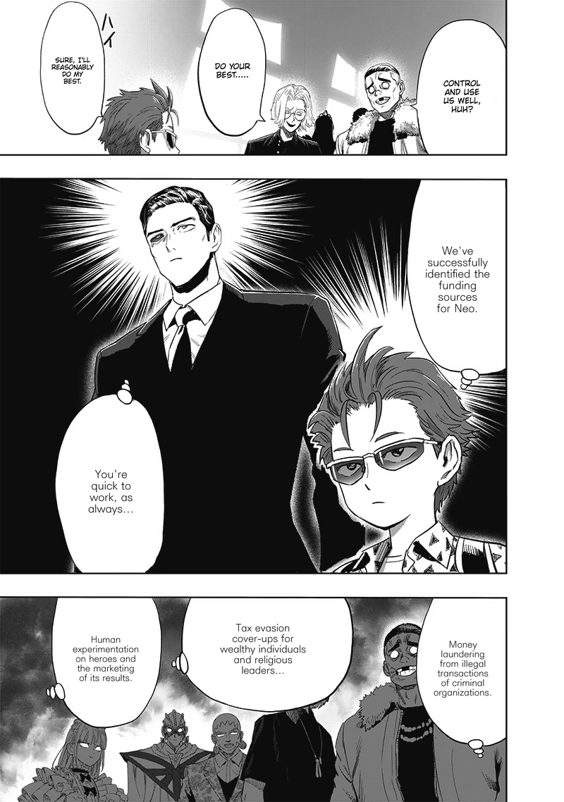 One Punch Man Manga Chapter 207 page 7 - Presence scene