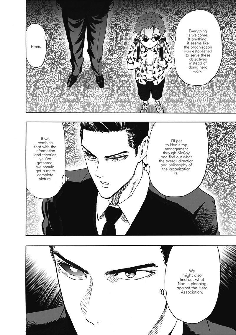 One Punch Man Manga Chapter 207 page 8 - Presence scene