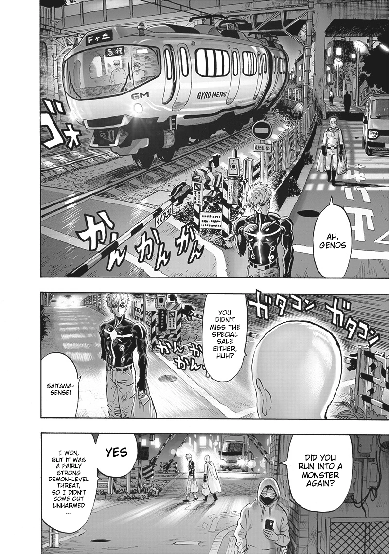 One Punch Man Manga Chapter 209 page 3 - Shopping scene