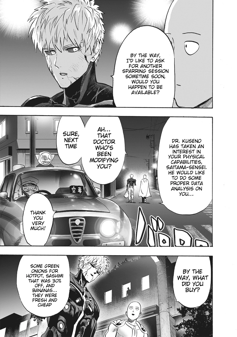 One Punch Man Manga Chapter 209 page 4 - Shopping scene