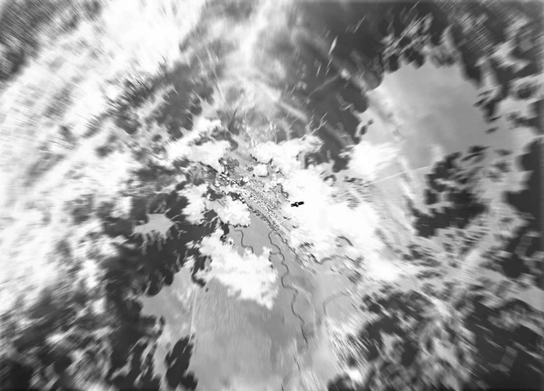 One Punch Man Manga Chapter 21 page 11 - Giant Meteor scene