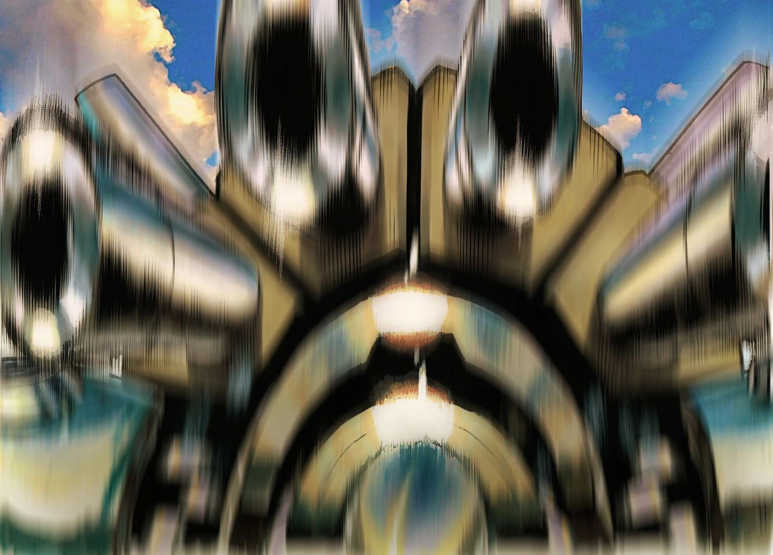 One Punch Man Manga Chapter 21 page 64 - Giant Meteor scene