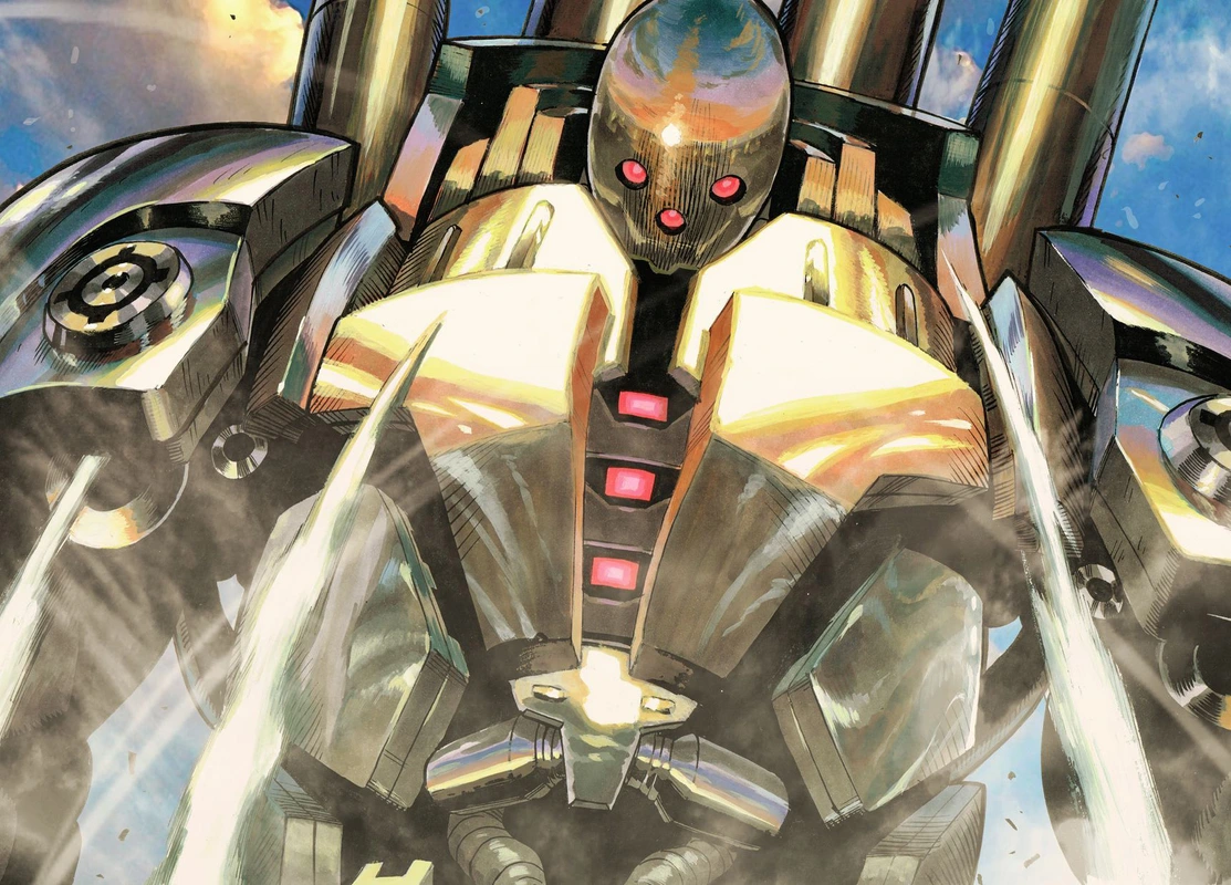 One Punch Man Manga Chapter 21 page 65 - Giant Meteor scene